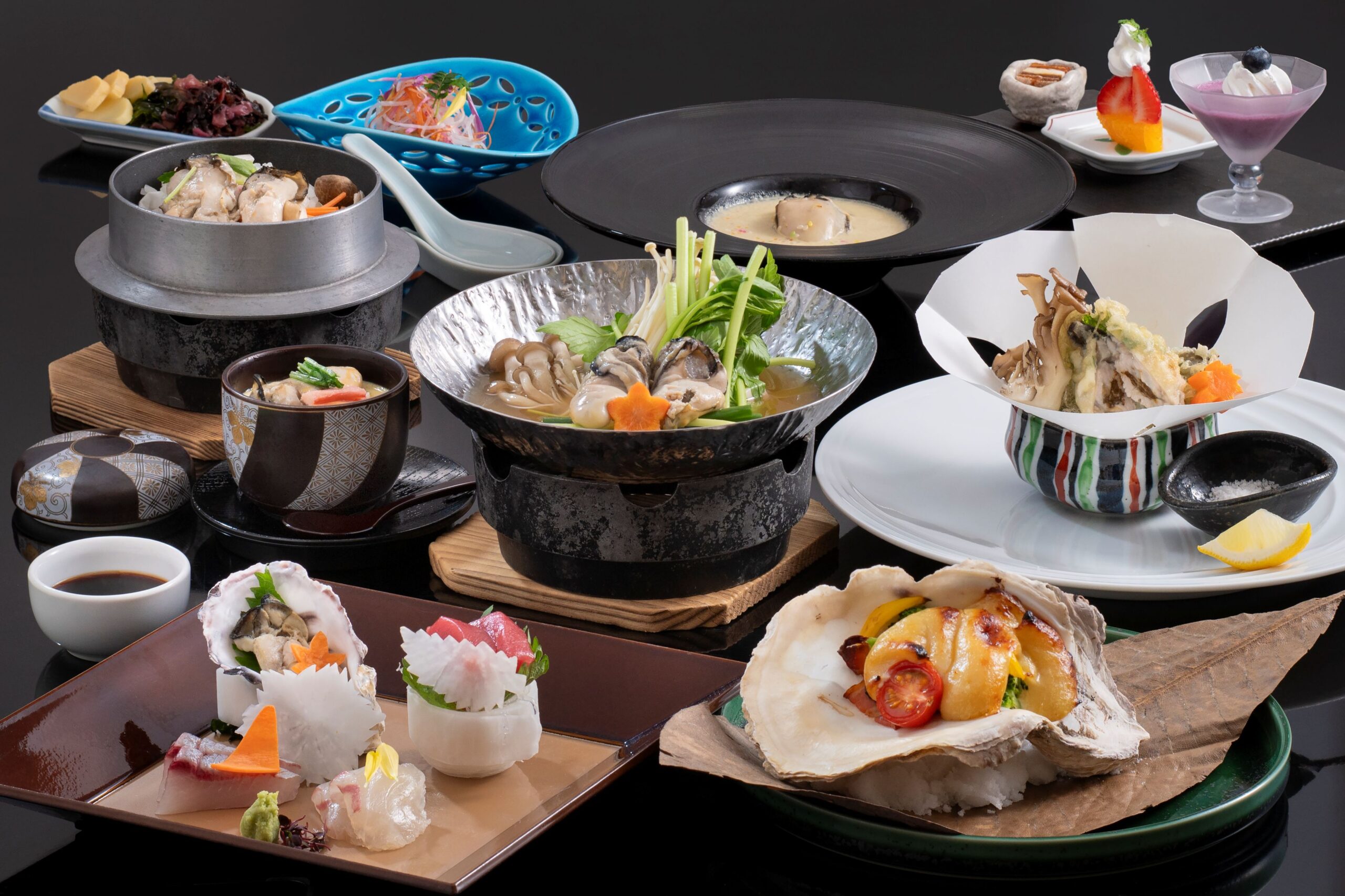 ■冬のご馳走■【的矢かき会席】